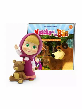 TONIES | Hörfigur - Mascha und der Bär - Ein neuer Freund für Mascha | 
